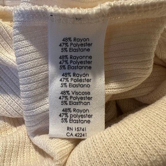 NWT P.J. Salvage Peachy Rib Knit Robe Stone XS - Picture 11 of 11